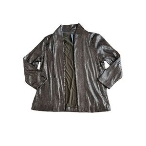 Michael stars womens Sz XS green sequined blazer